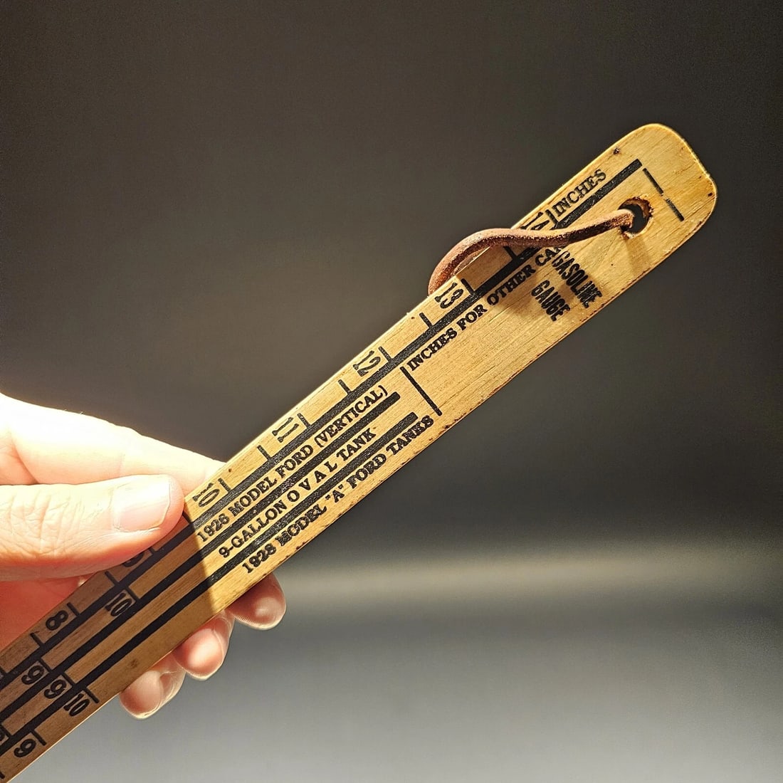 Wood Motel T Ford Car Gas Measuring Dip Stick - 7