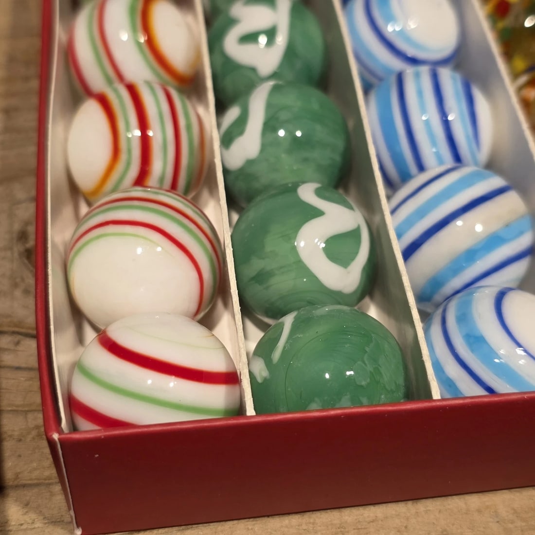 Akro Agates Box Set of Marbles - 6