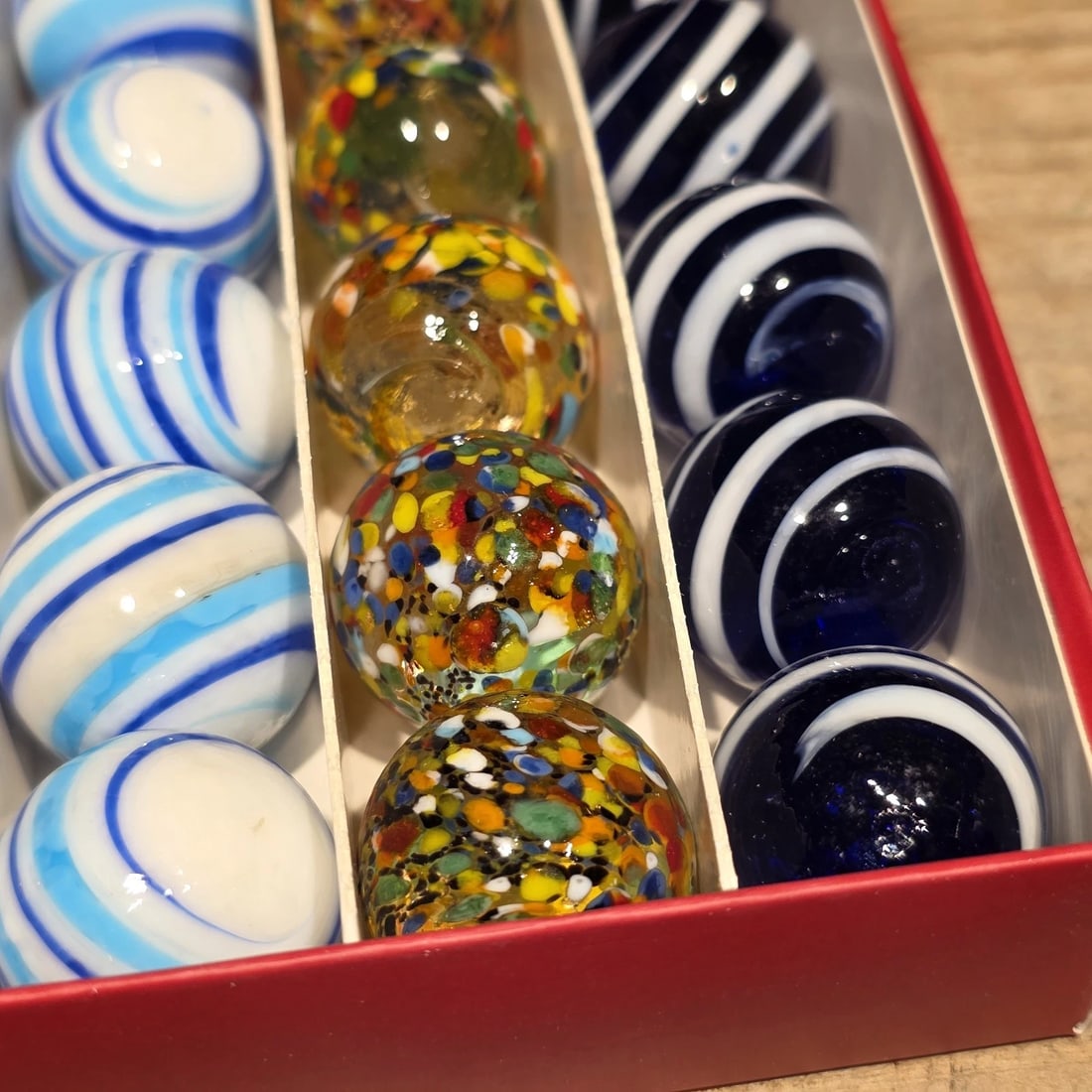 Akro Agates Box Set of Marbles - 7