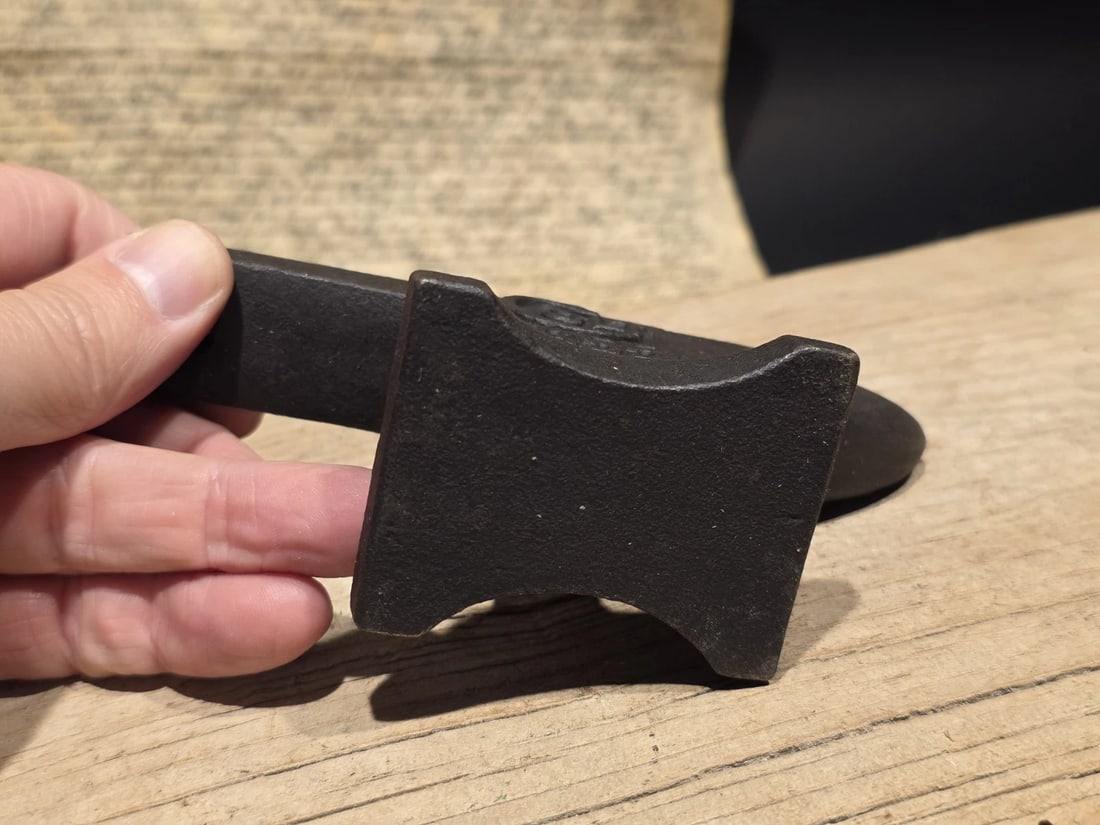 Colt 1855 Miniature Anvil Cast Iron Gunsmith Paperweight - 7