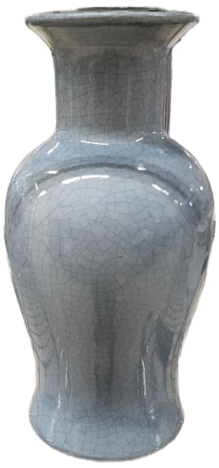Beautiful antique vintage Chinese crackle glaze porcelain vase (1 of 1)