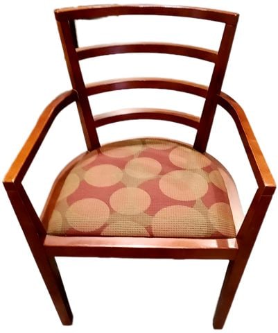1991 Knoll Studio Pair of MCM Wood Side Chairs Designed by Raul de Armas as Engraved on Metal Tags. - 7