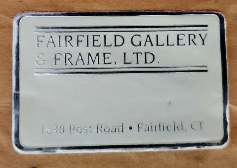 Wonderfully executed vintage mid-century signed original abstract impressionist lithograph w/ - 7