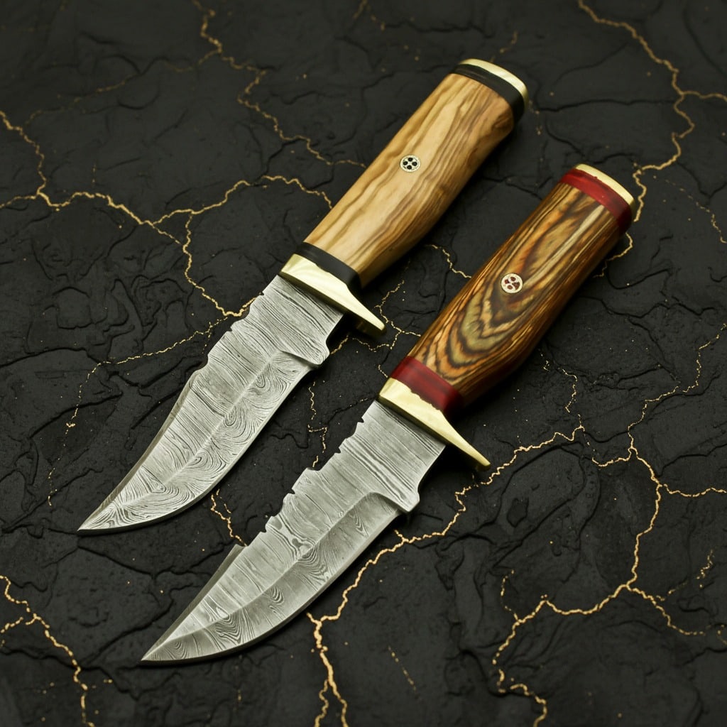 Handmade Damascus Steel Skinning Knife Fixed Blade Hunting Tool with Sheath: Title:Handmade Damascus Steel Skinning Knife Fixed Blade Hunting Tool with Sheath Description:This fixed blade knife features an ergonomic design constructed from durable materials, including a Damasc