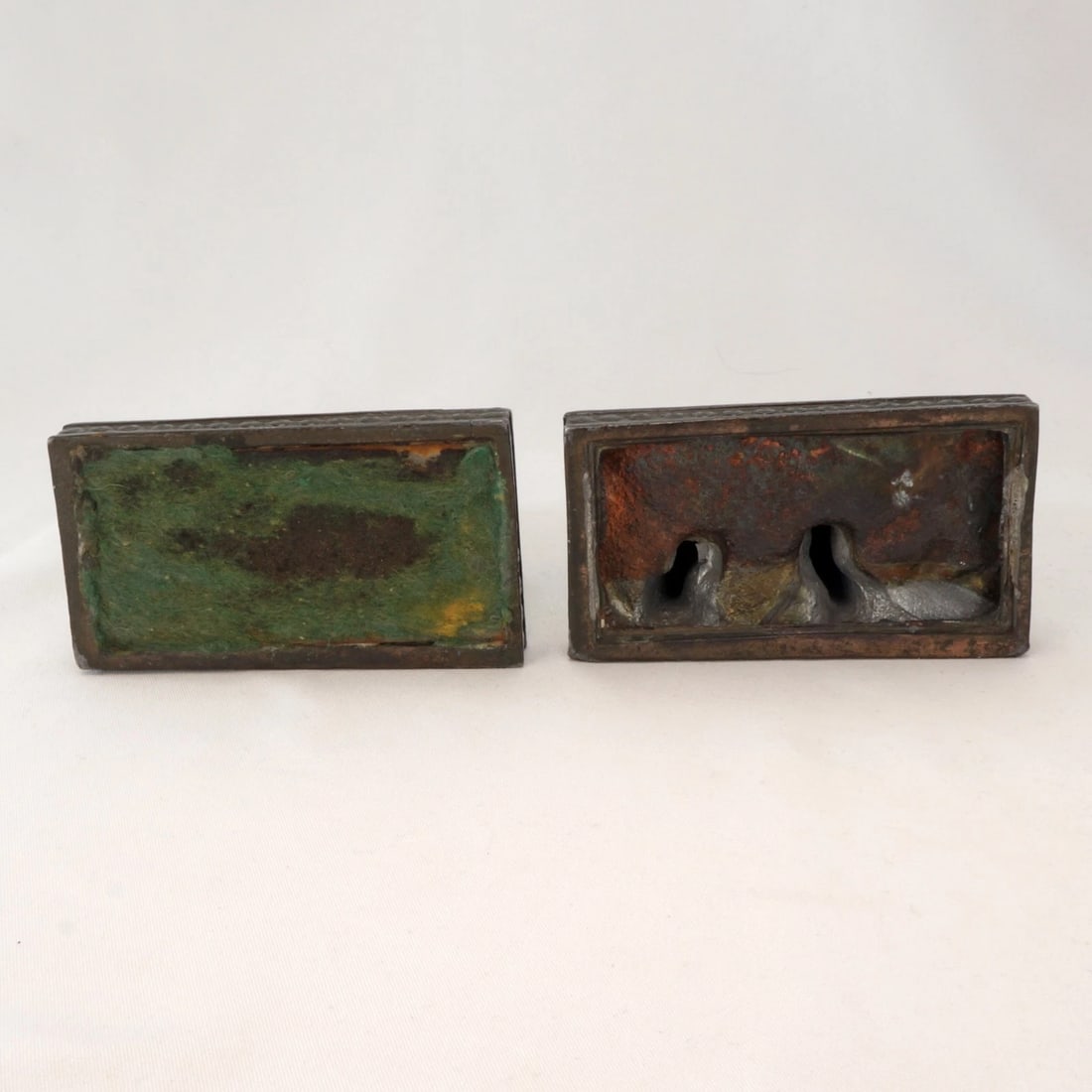 Pair 1923 Ronson Howdah Elephant Bookends - 8
