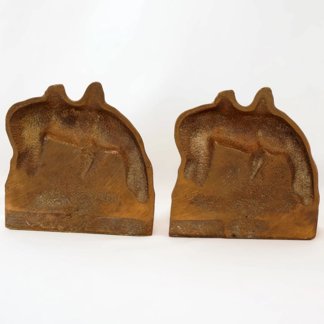 Pair 1930s Riderless Horse Bookends - 4