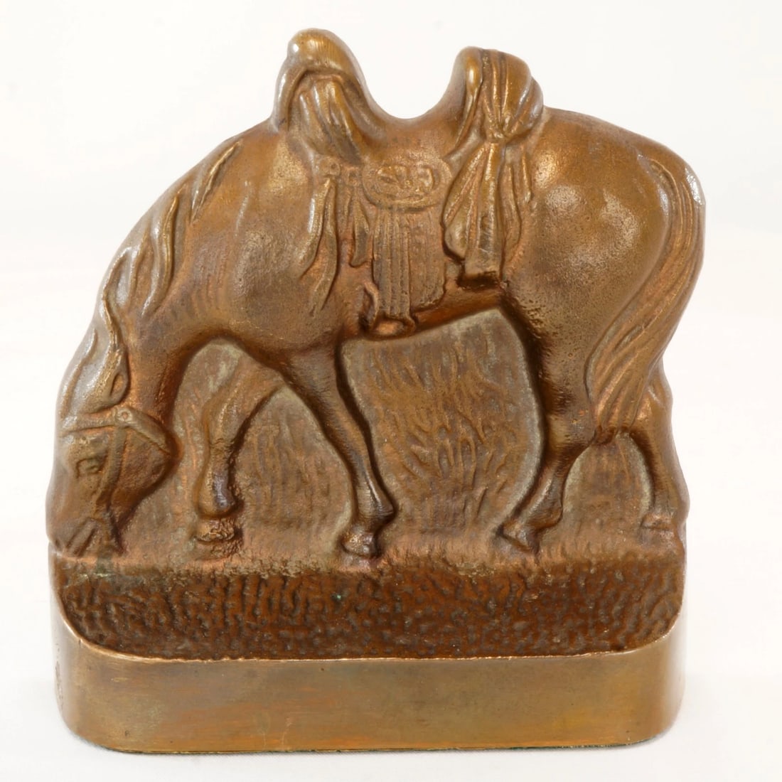 Pair 1930s Riderless Horse Bookends - 6