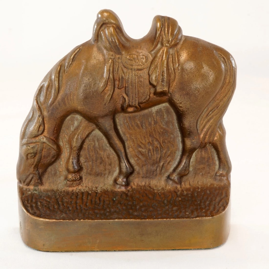 Pair 1930s Riderless Horse Bookends - 7