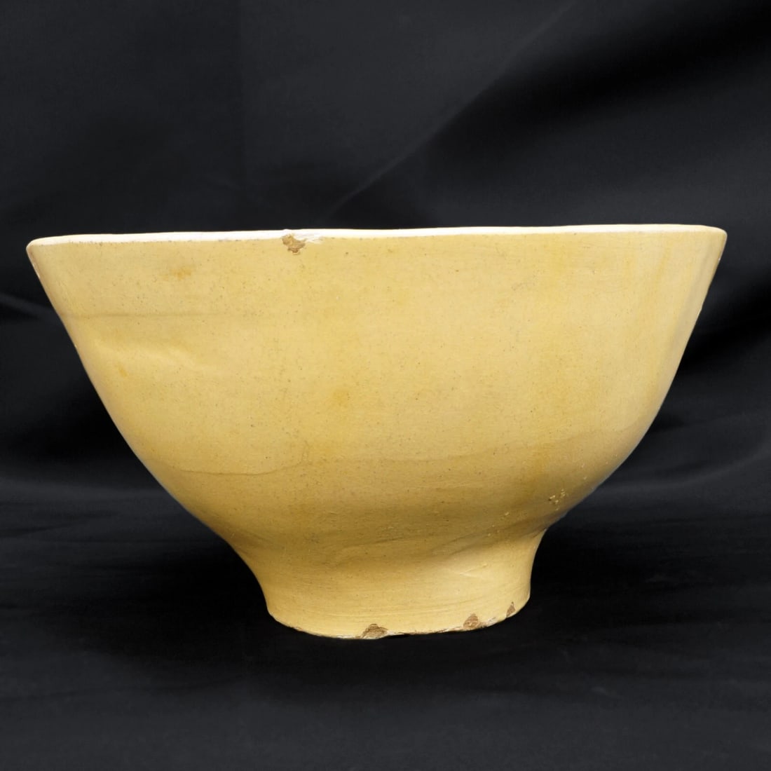 Large Victorian Yellowware Corn Food Mold - 7