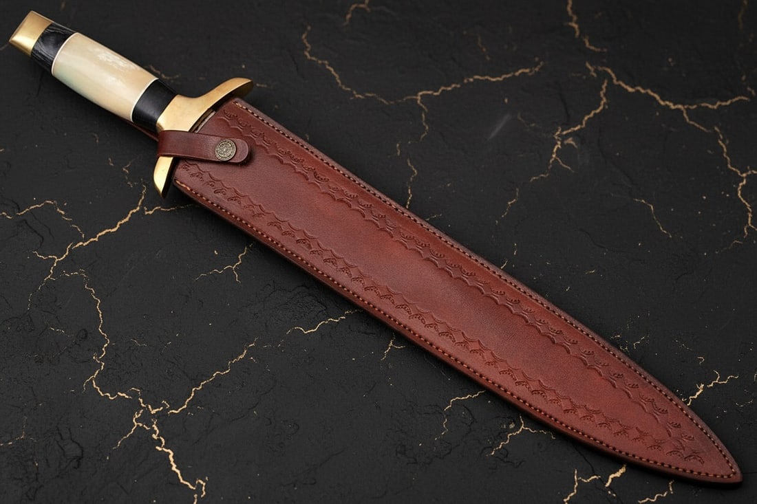 Handmade Damascus Steel Roman Gladius Short Sword Sharp Combat Blade - 5