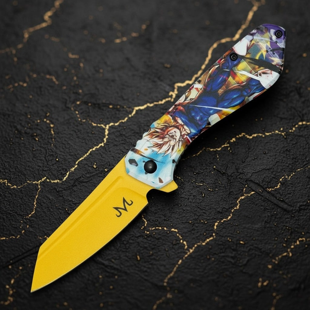 Anime Fighter Assisted Opening Tactical Folder Stainless Steel Blade (1 of 6)