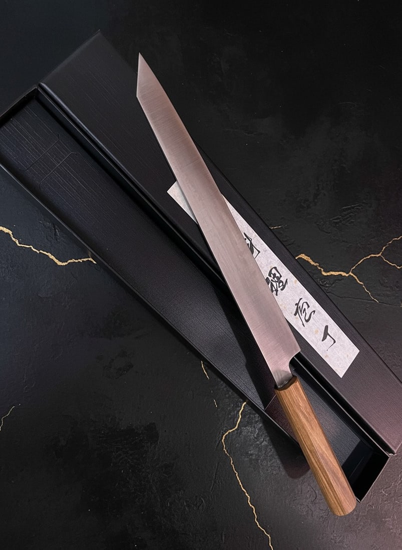 270mm Professional Slicing Knife 9Cr15MoV Steel Octagonal Wooden Handle - 3