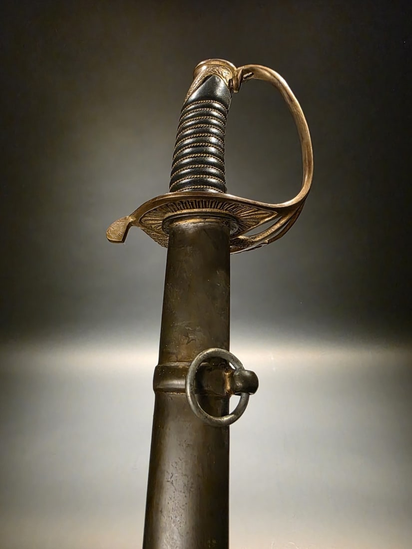 40" Civil War Era Confederate Style Saber Cavalry Sword Decorative Blade - 18
