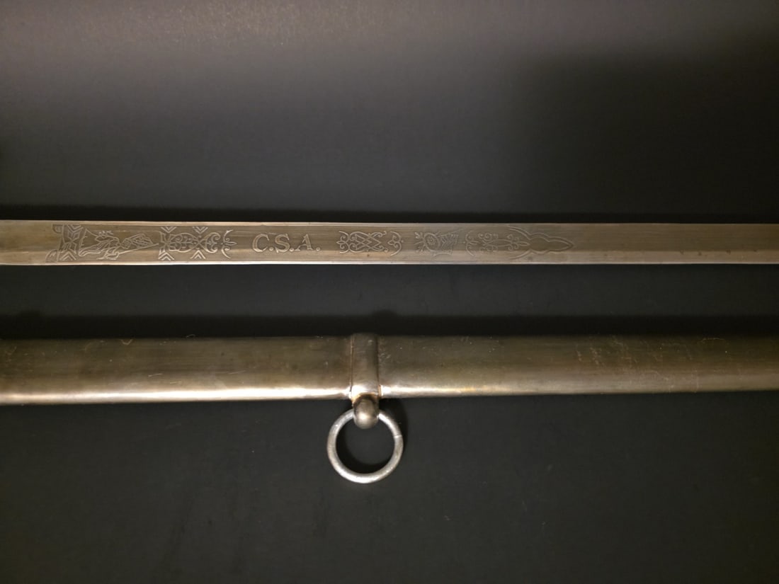 40" Civil War Era Confederate Style Saber Cavalry Sword Decorative Blade - 3