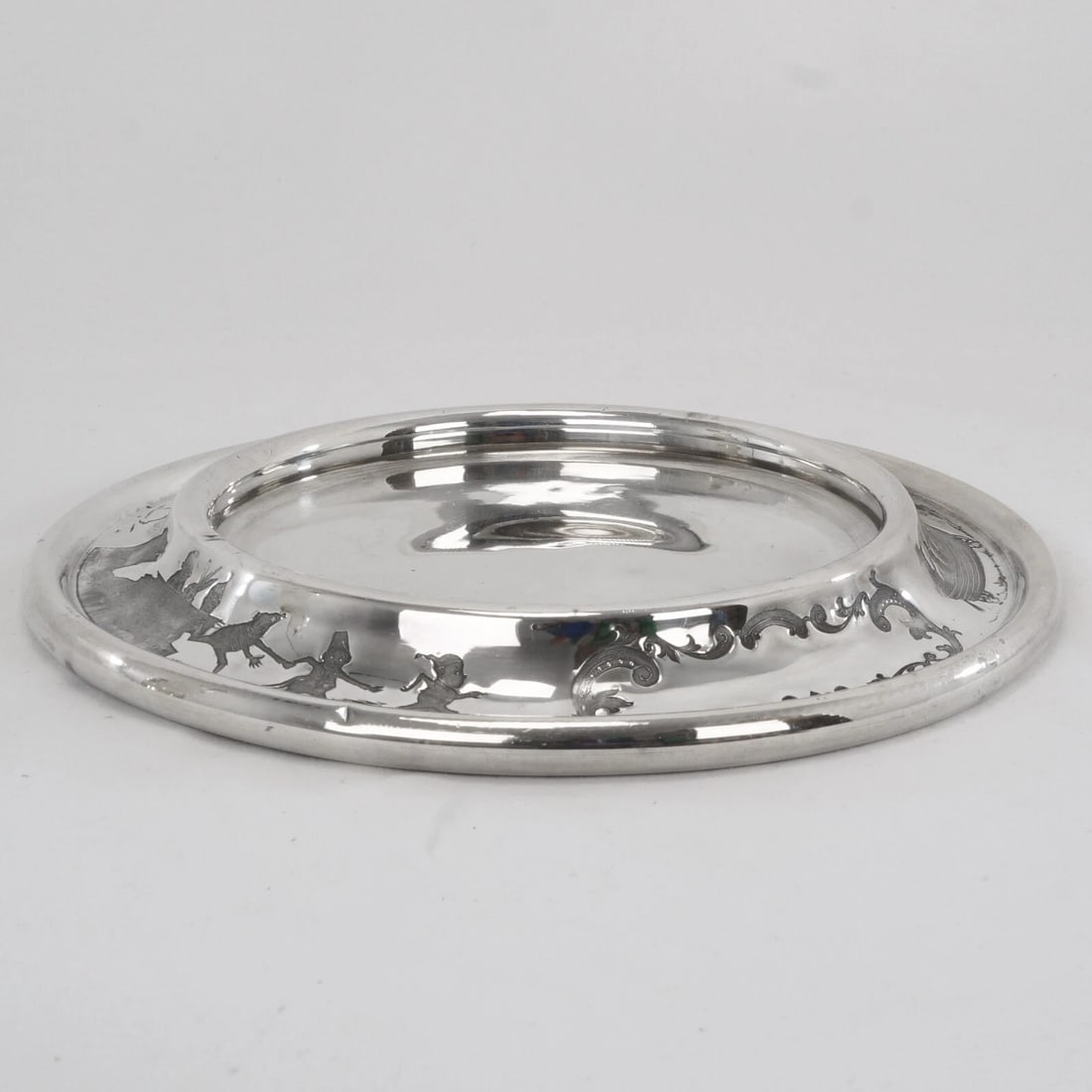 Brownies Silverplate Child’s Underplate Dish - 2