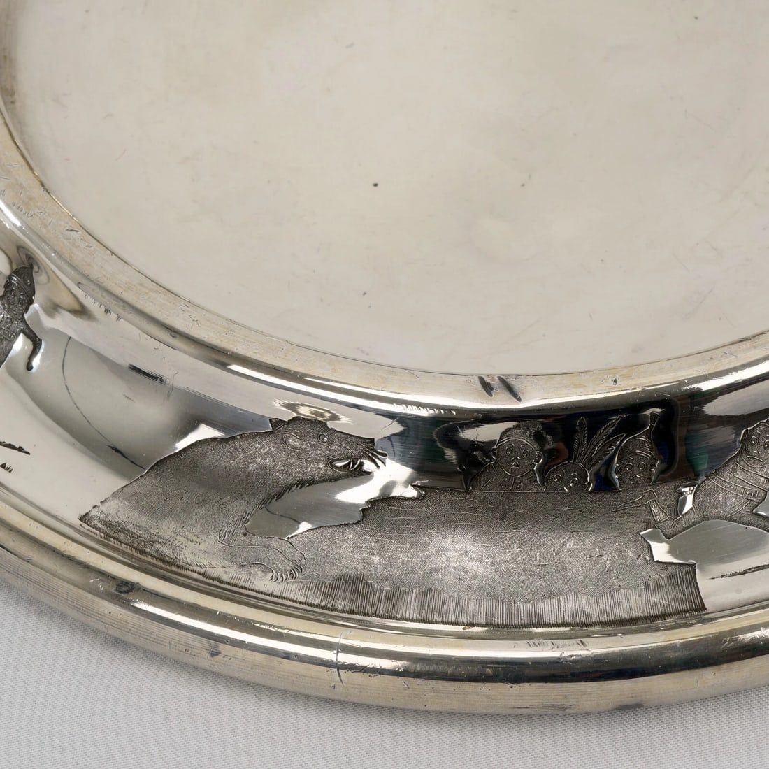 Brownies Silverplate Child’s Underplate Dish - 5