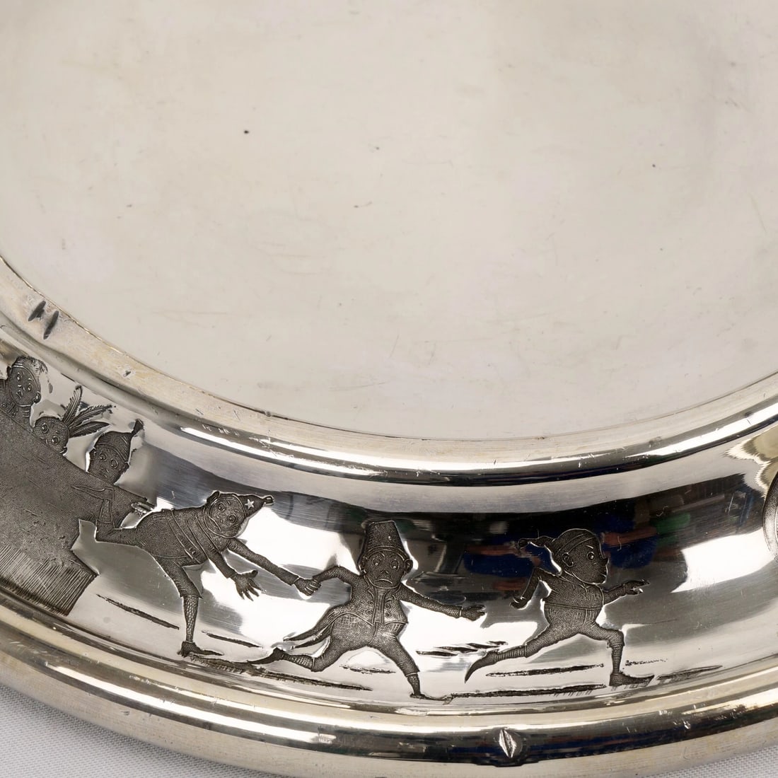 Brownies Silverplate Child’s Underplate Dish - 6