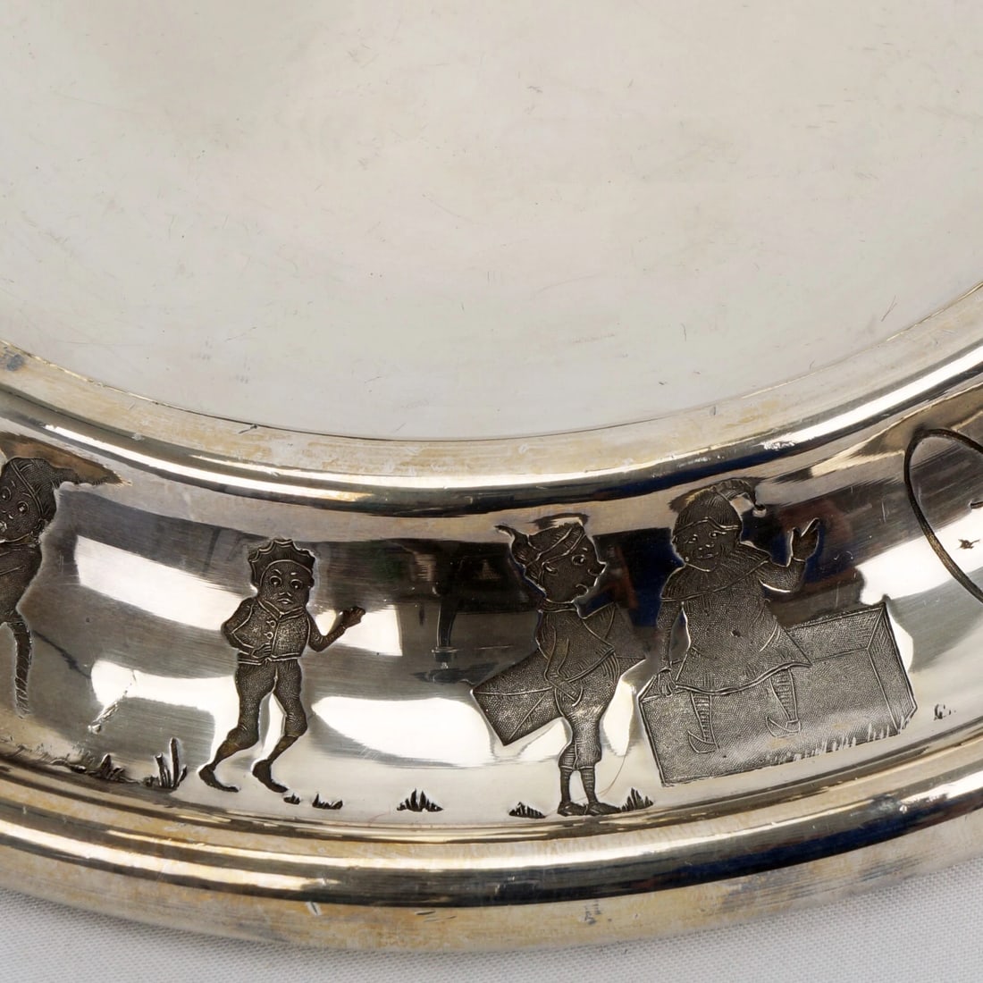 Brownies Silverplate Child’s Underplate Dish - 9