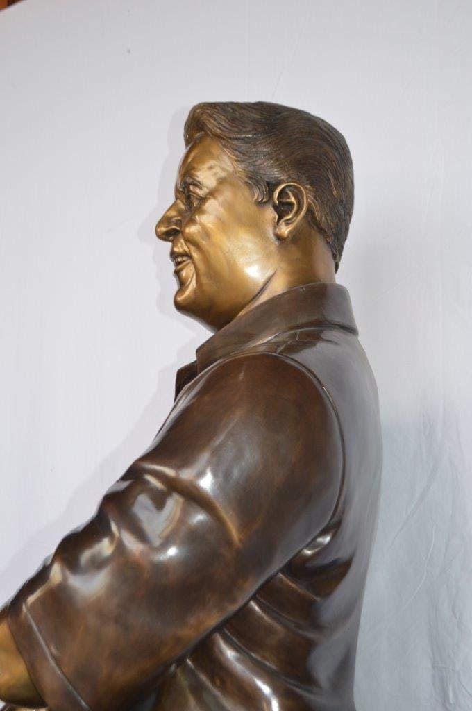 Golfer Ken Venturi Giant Bronze Statue - Size: 32"L x 30"W x 80"H. - 10