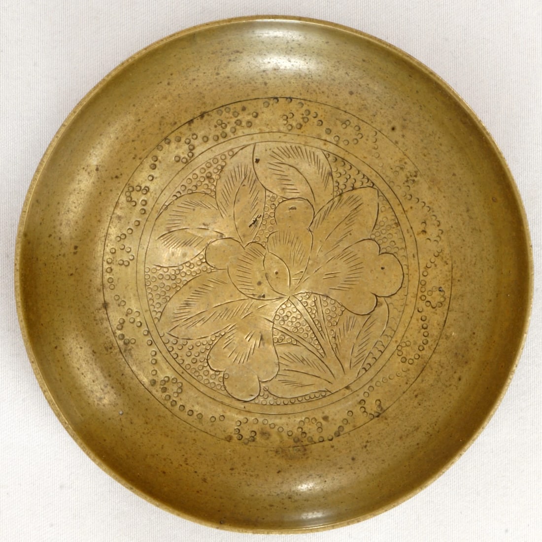 1920s Chinese Brass Censer, Saucers/Coasters - 11
