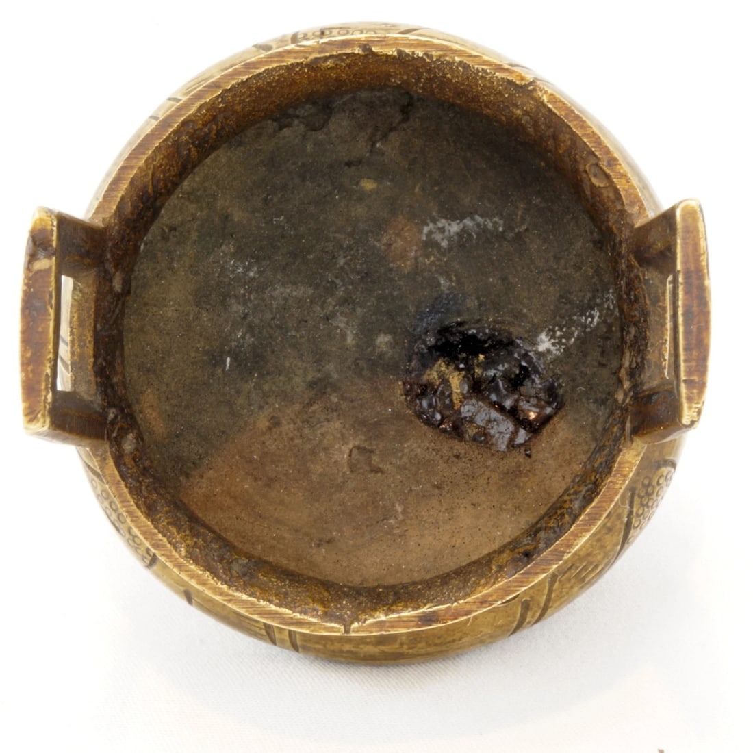 1920s Chinese Brass Censer, Saucers/Coasters - 7
