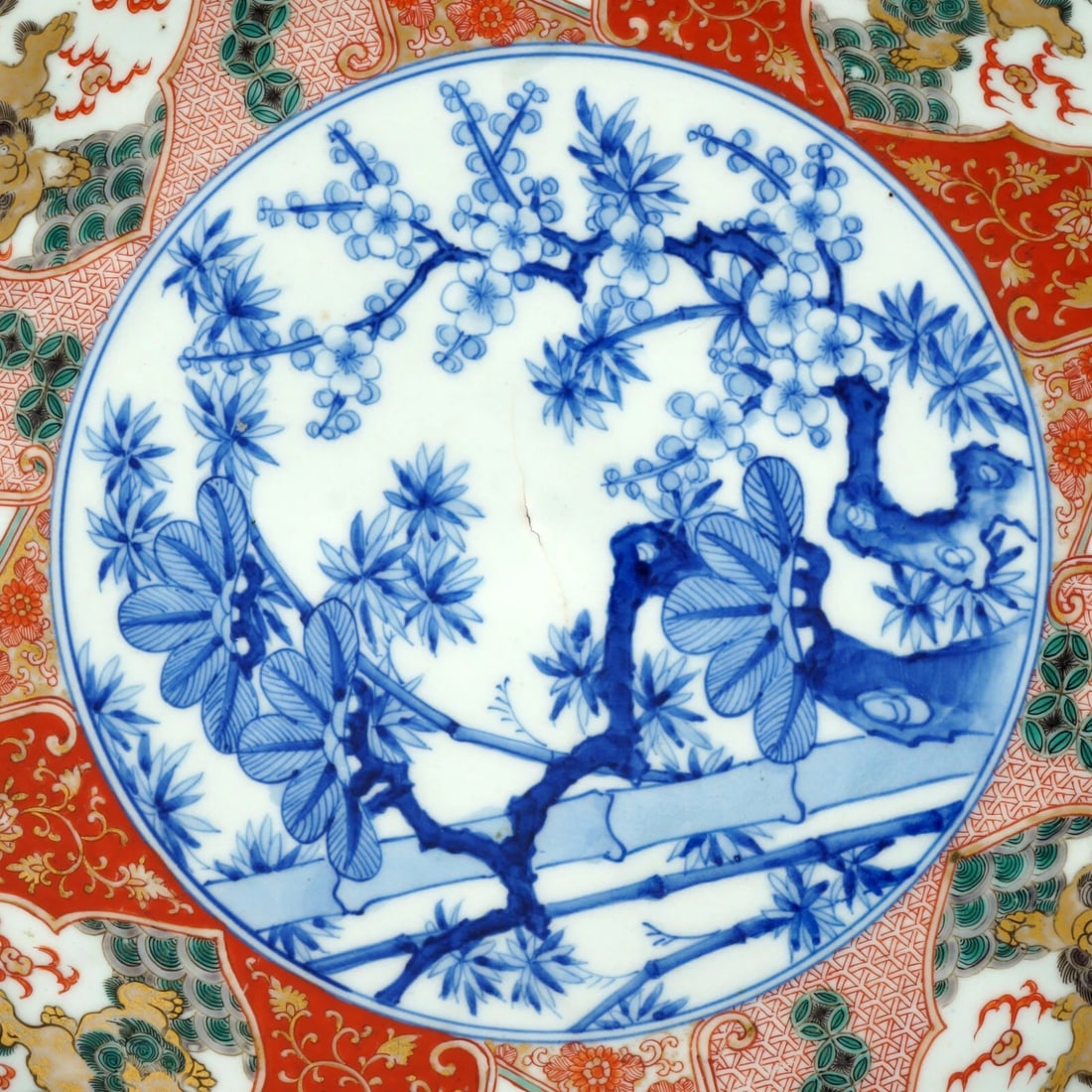 Large 19th C Japanese Imari Charger - 7