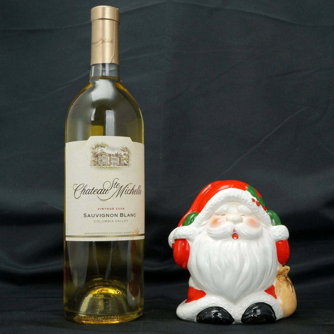 Vintage Ceramic Santa Claus Bank - 2
