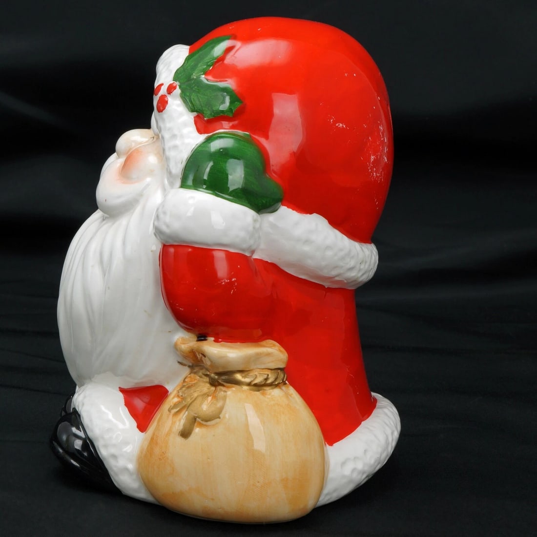 Vintage Ceramic Santa Claus Bank - 3