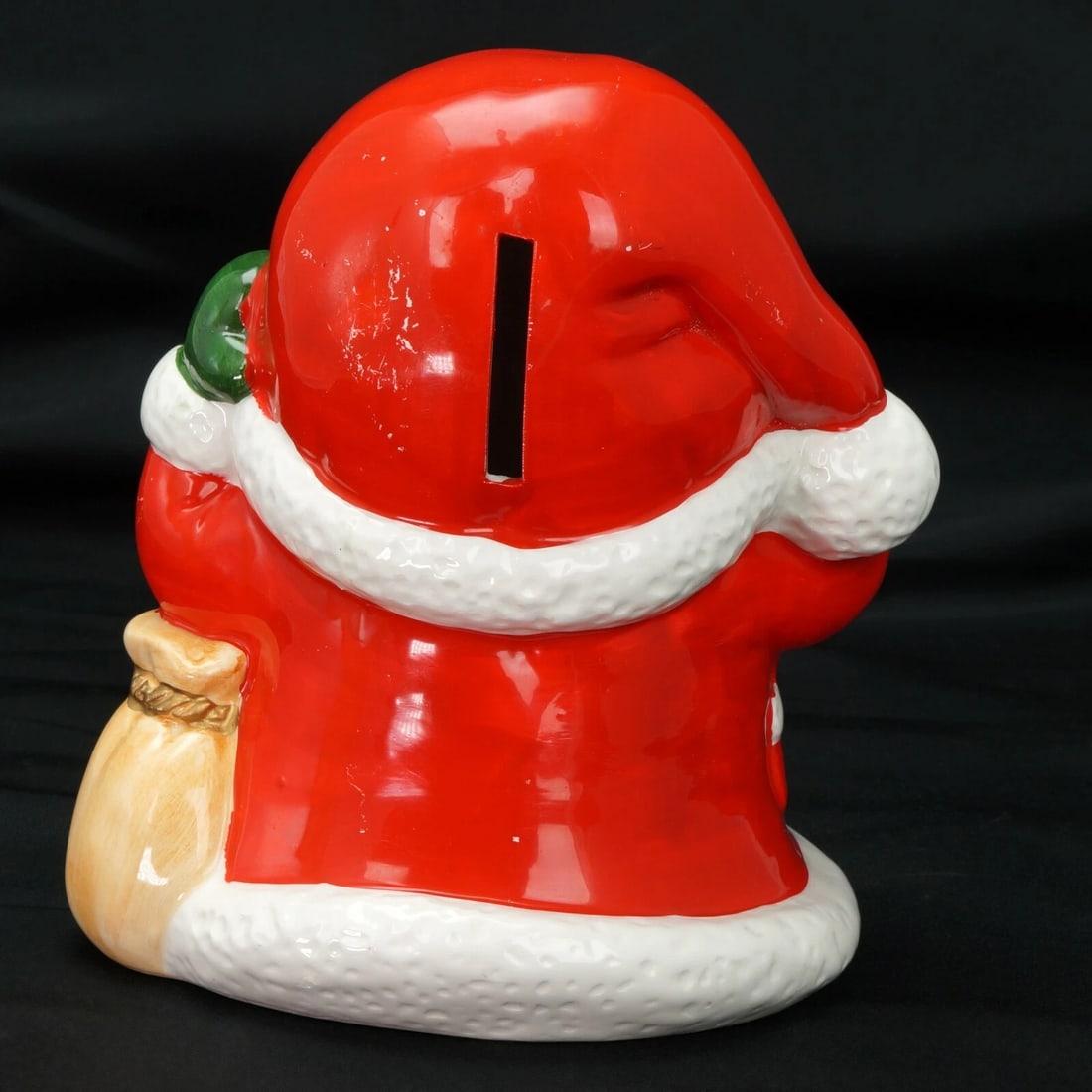 Vintage Ceramic Santa Claus Bank - 4