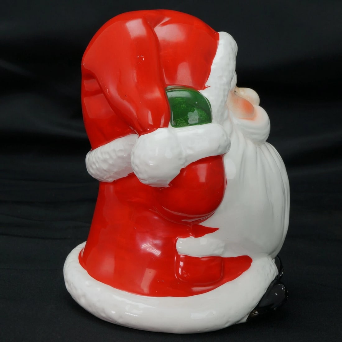 Vintage Ceramic Santa Claus Bank - 5