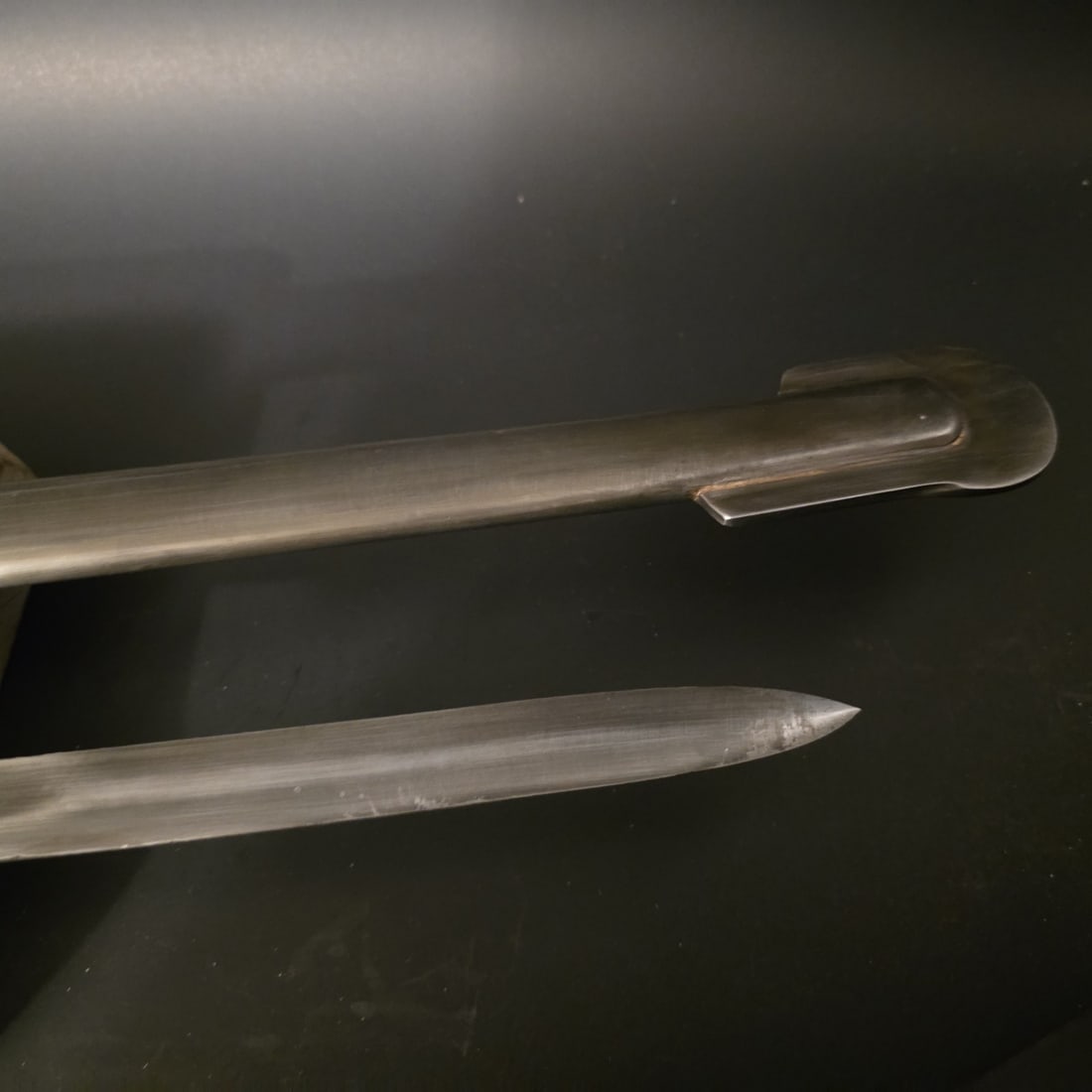 1840 Civil War Era Heavy Cavalry Saber Sword 40" Antique Style Steel Blade - 4