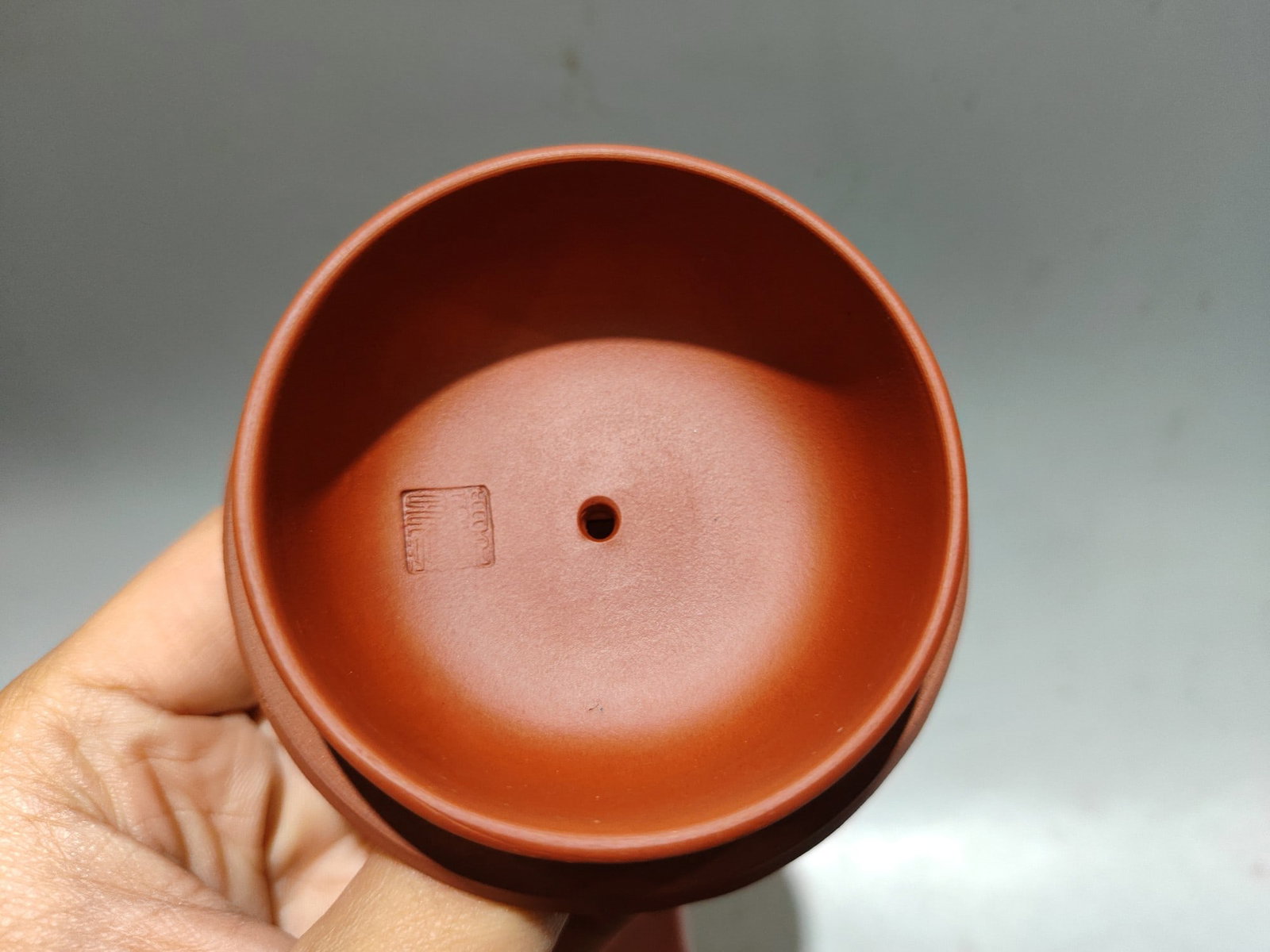 Yixing Zisha Clay Teapot w Artist Signed - 7