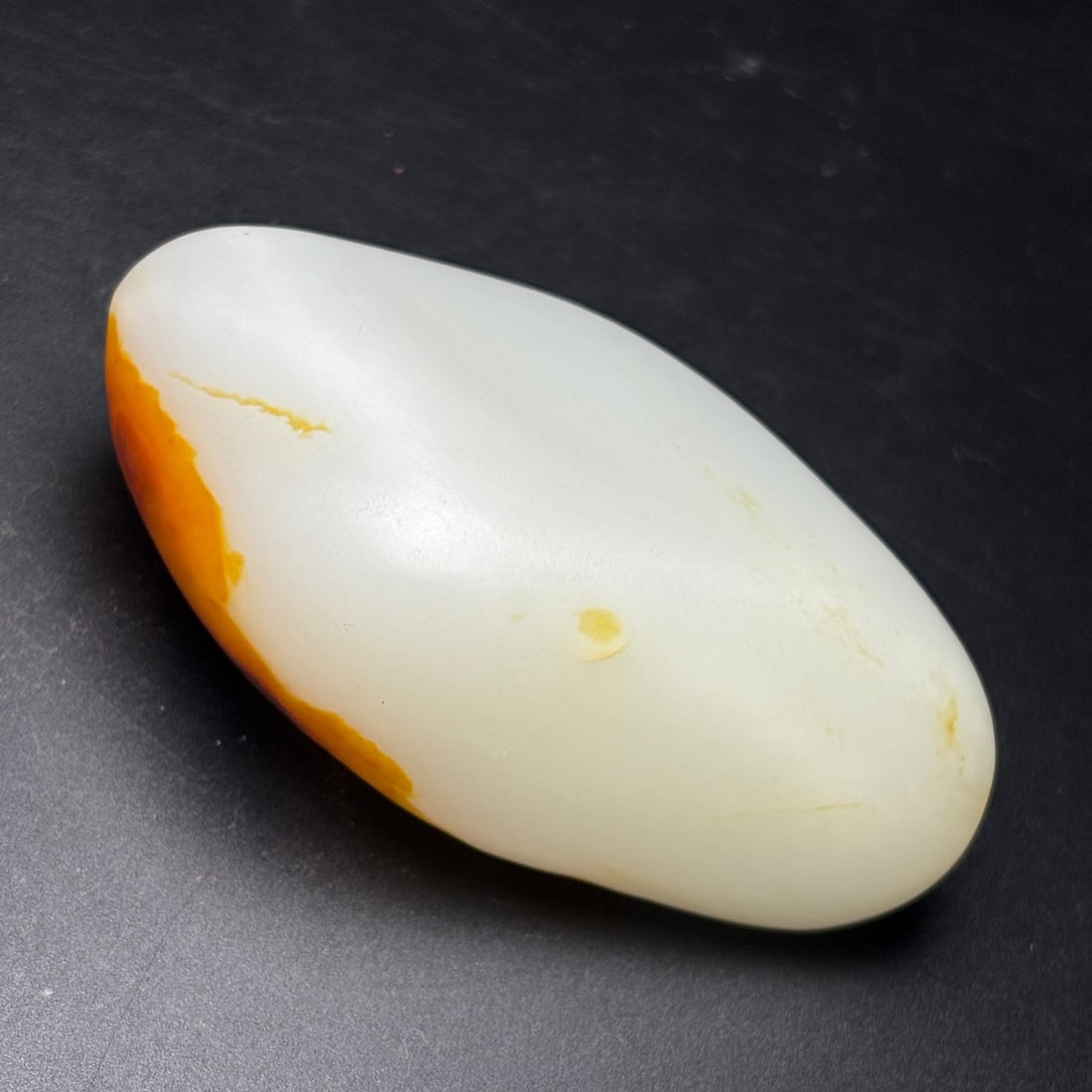 Natural Hetian Jade Original Stone Statue - 3