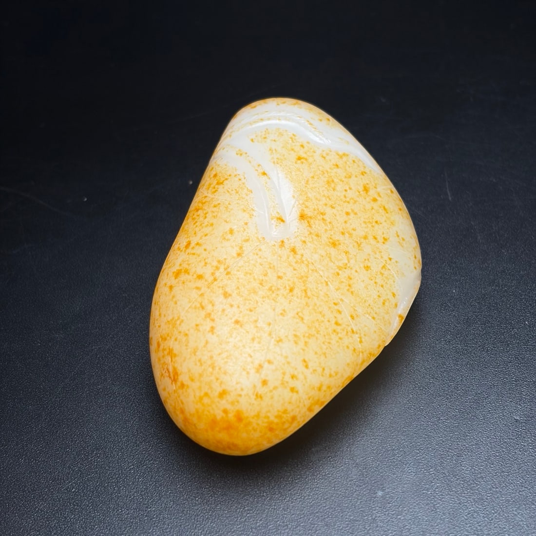 Hetian Jade Hand Carved Kid Statue - 6