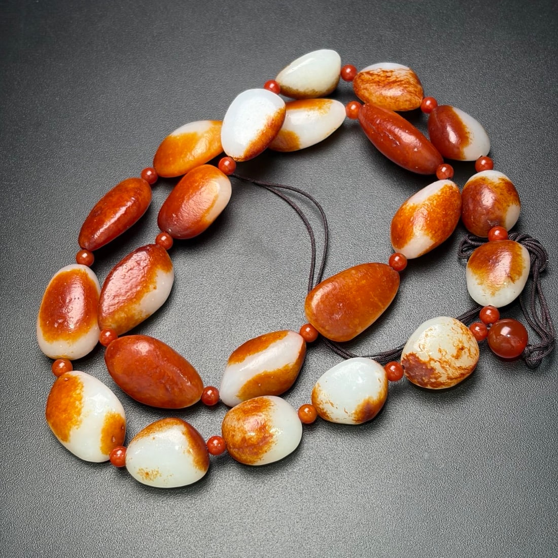 Hetian Jade Original Stone Necklace - 3