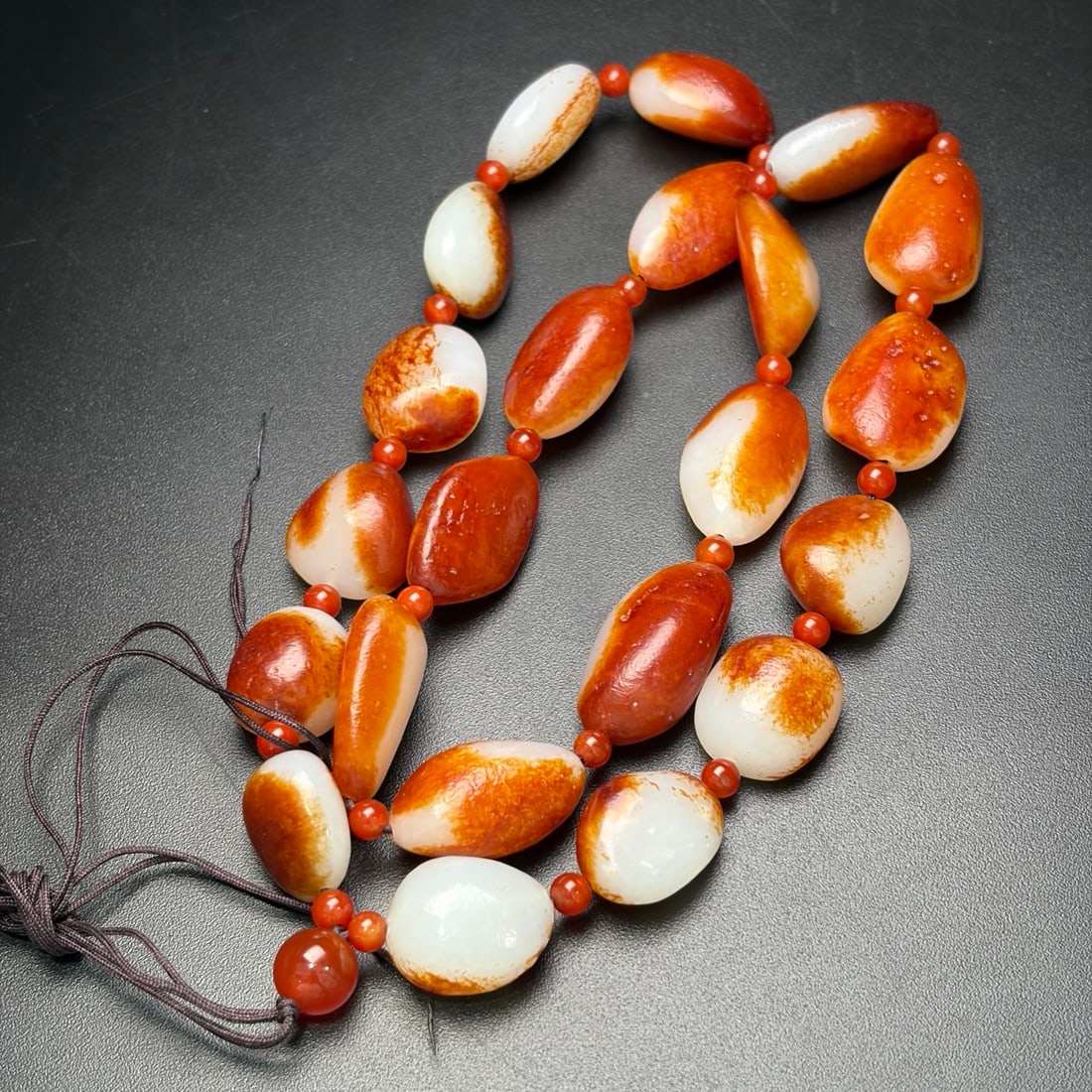 Hetian Jade Original Stone Necklace - 4
