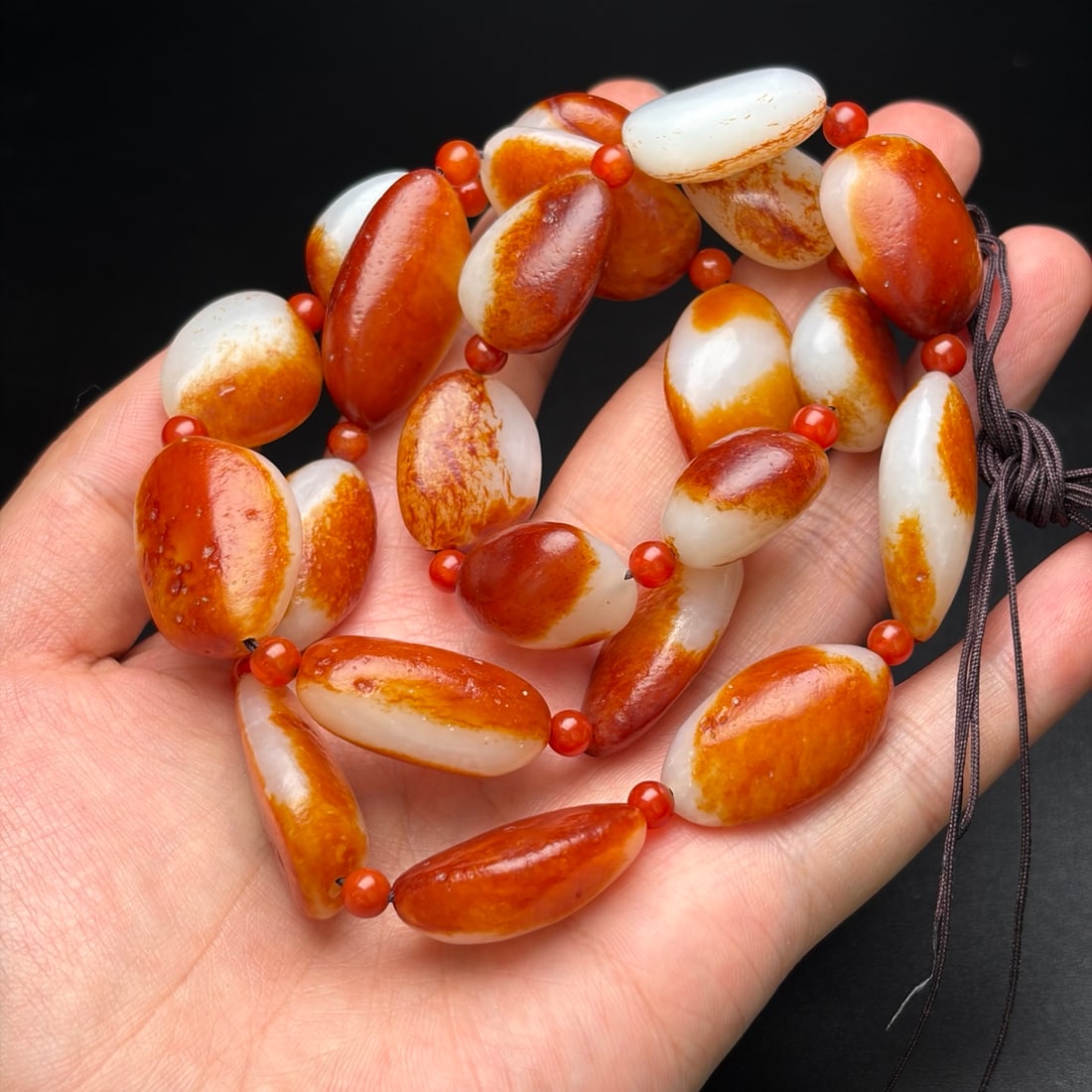 Hetian Jade Original Stone Necklace - 9