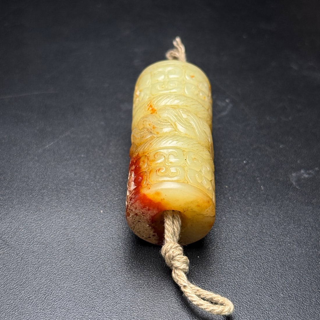 Old Hetian Jade Pendant - Lezi - 6