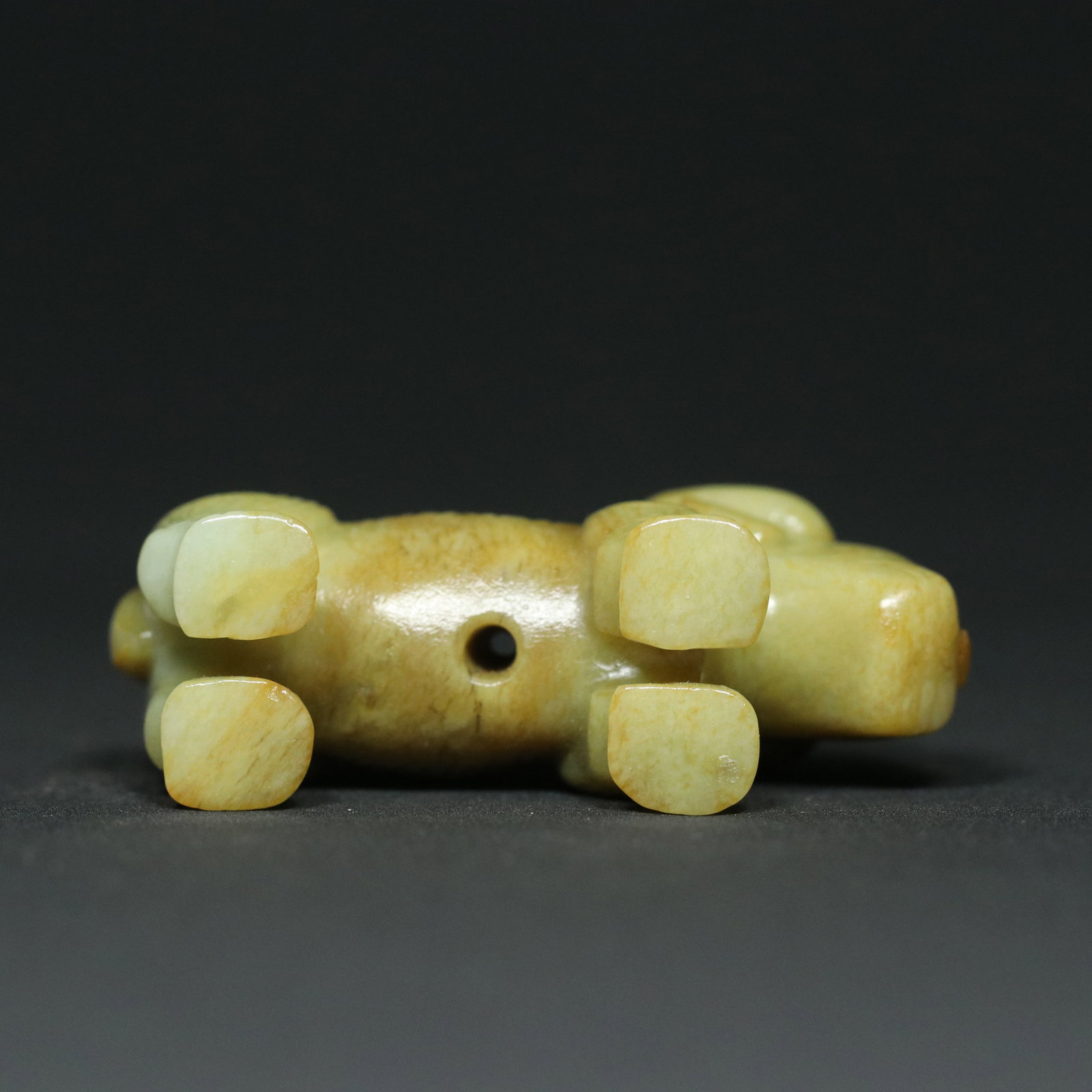 Vintage Hetian Jade Pendant - Ox - 3