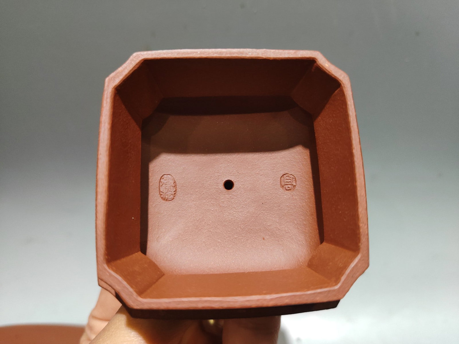 Yixing Zisha Clay Teapot w Artist Signed - 7