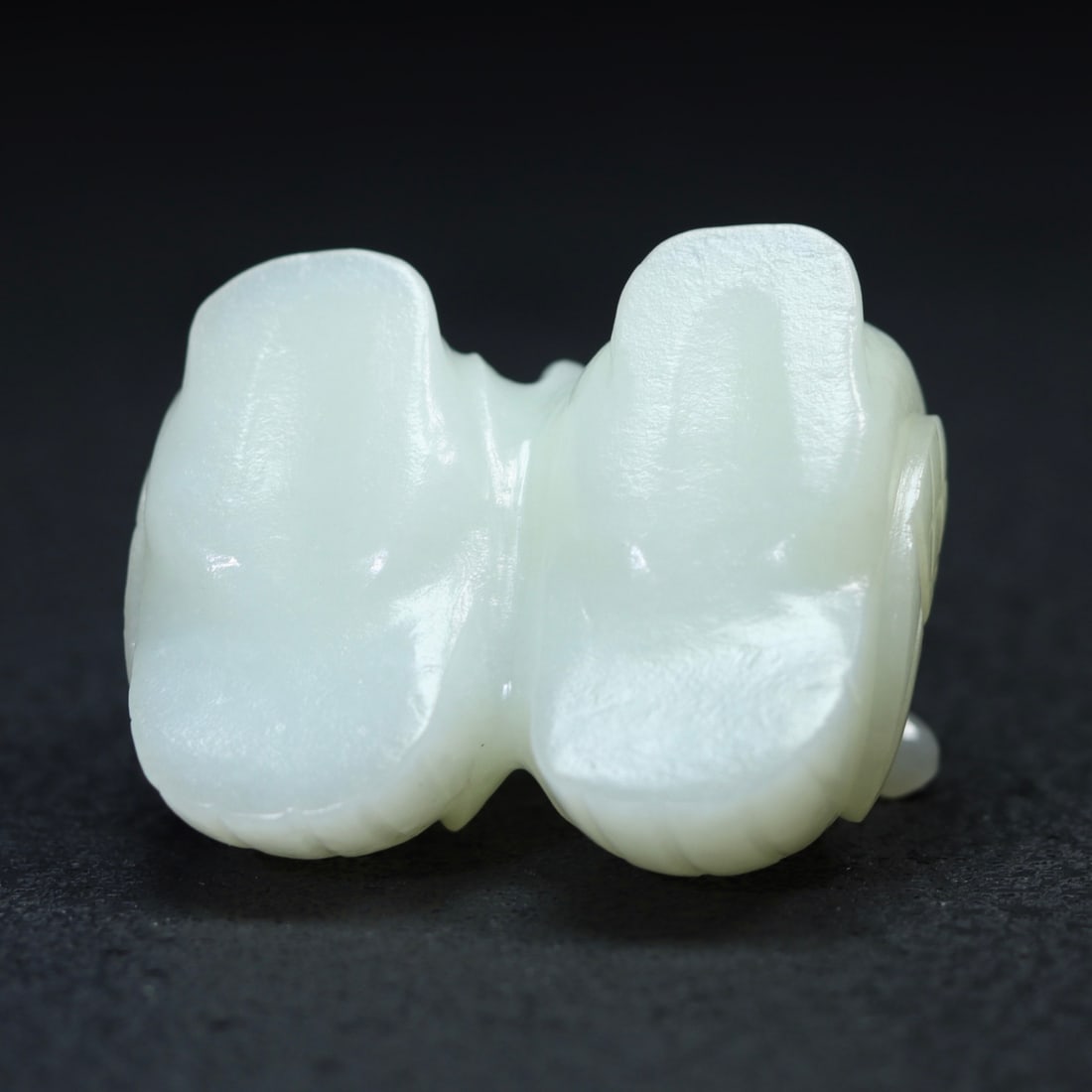 Hetian Jade Hand Carved Quail Statue - 9