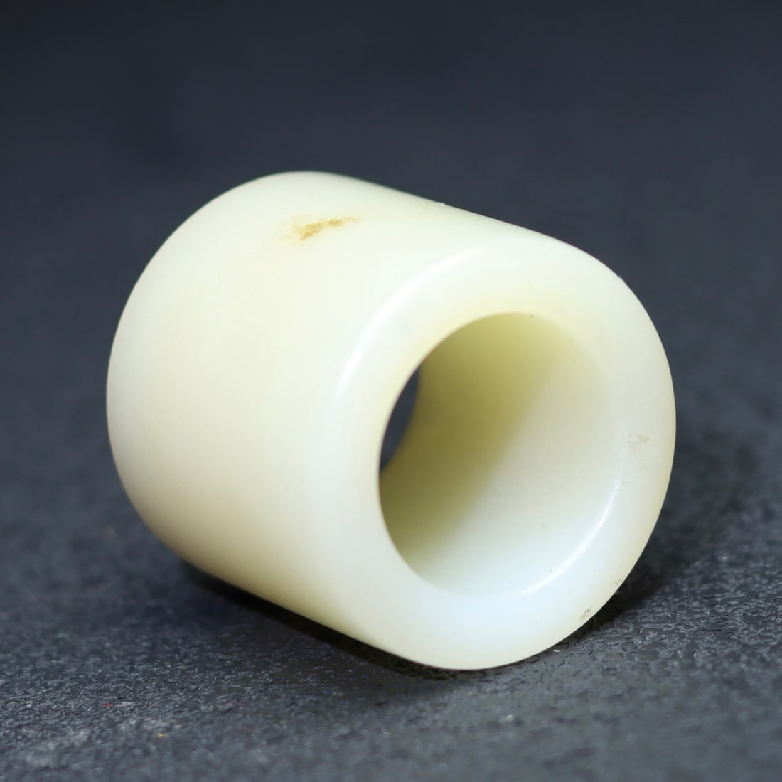 Inside Diameter 23mm Hetian Jade Thumb Ring - 4