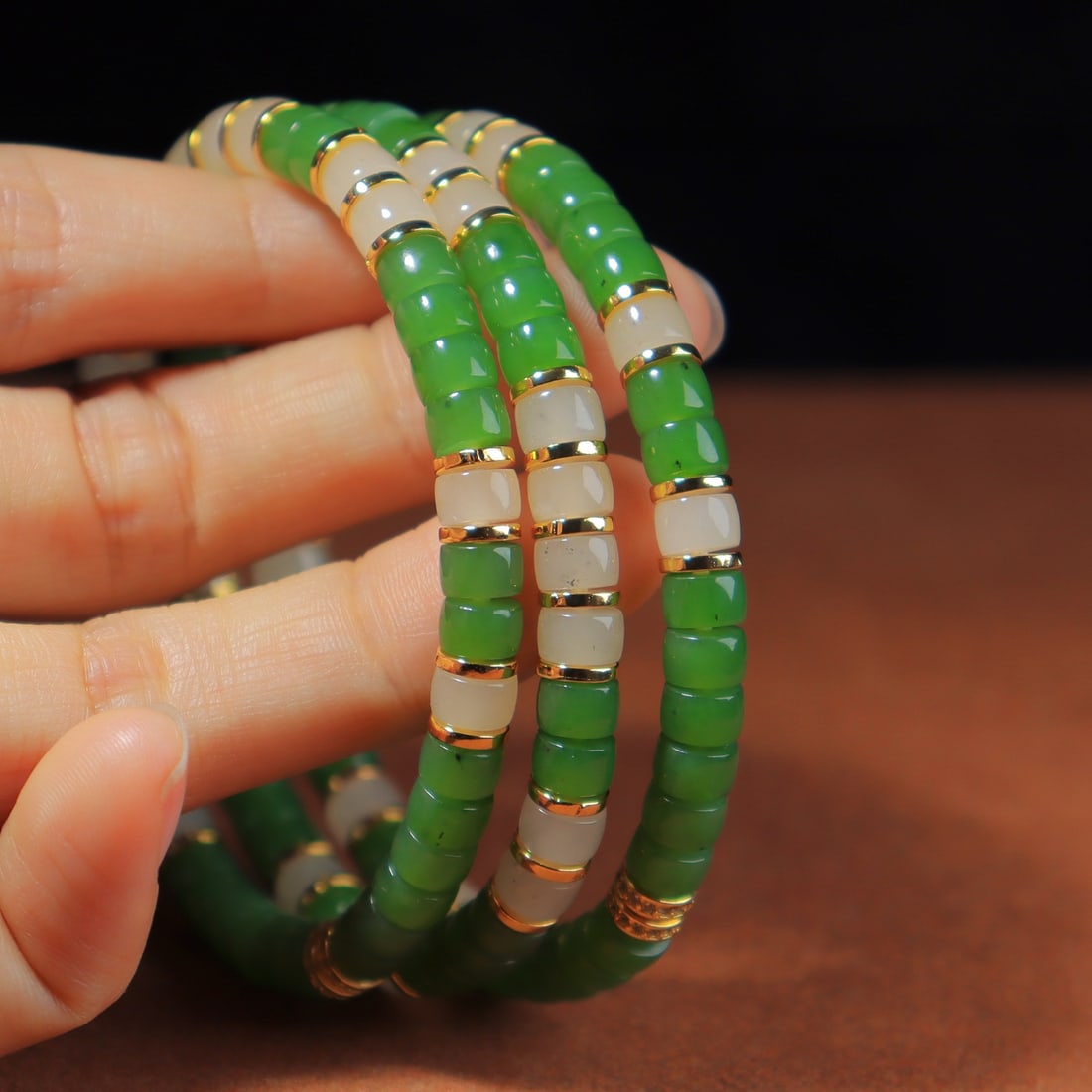 Beautiful Hetian Jade Bracelet - 5