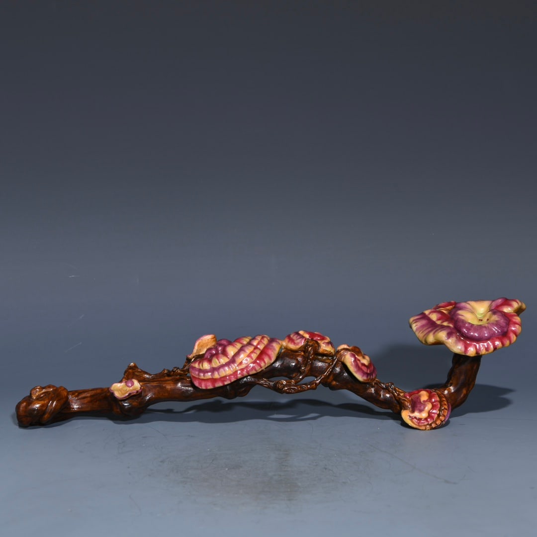 Old Porcelain Ruyi Statue - 2
