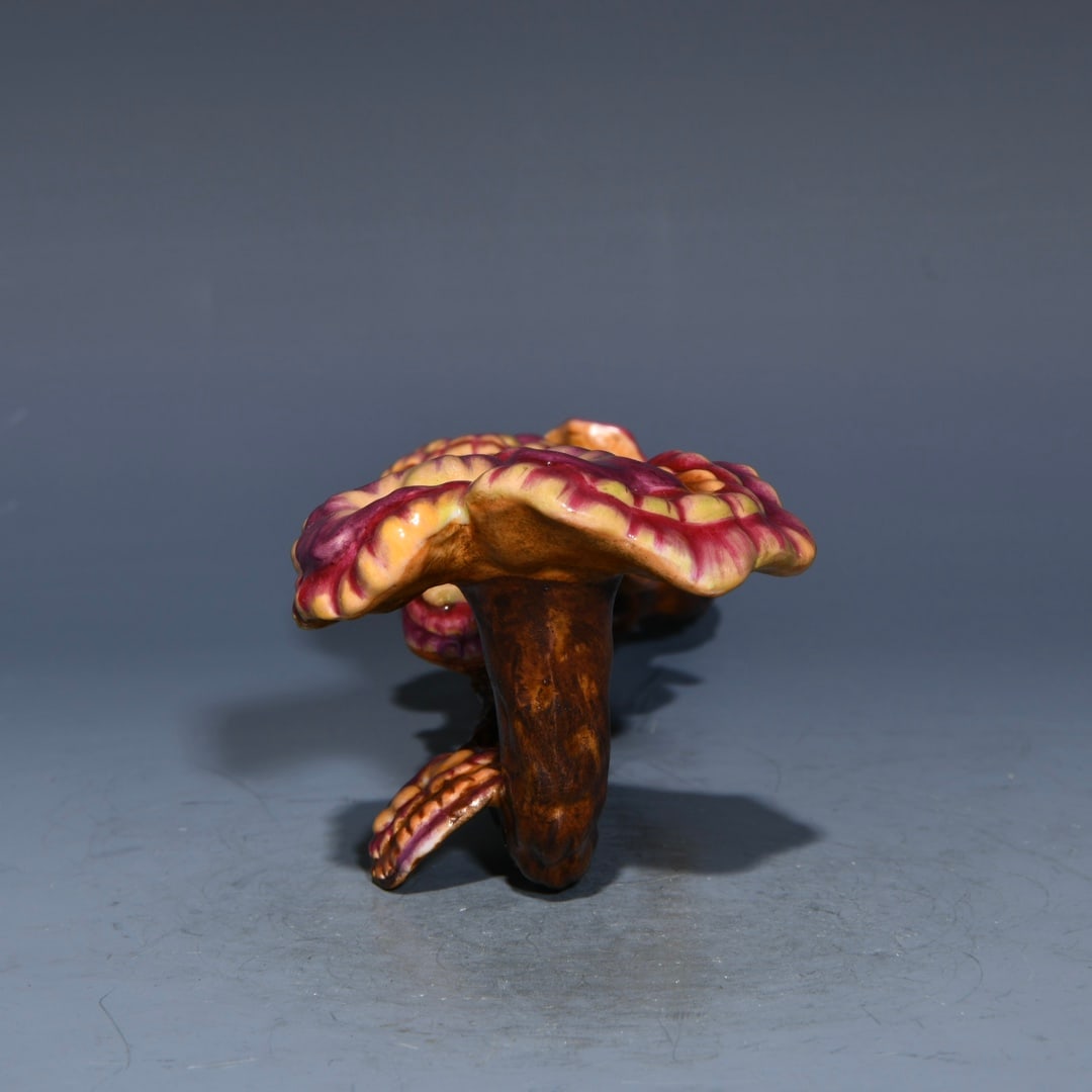 Old Porcelain Ruyi Statue - 4