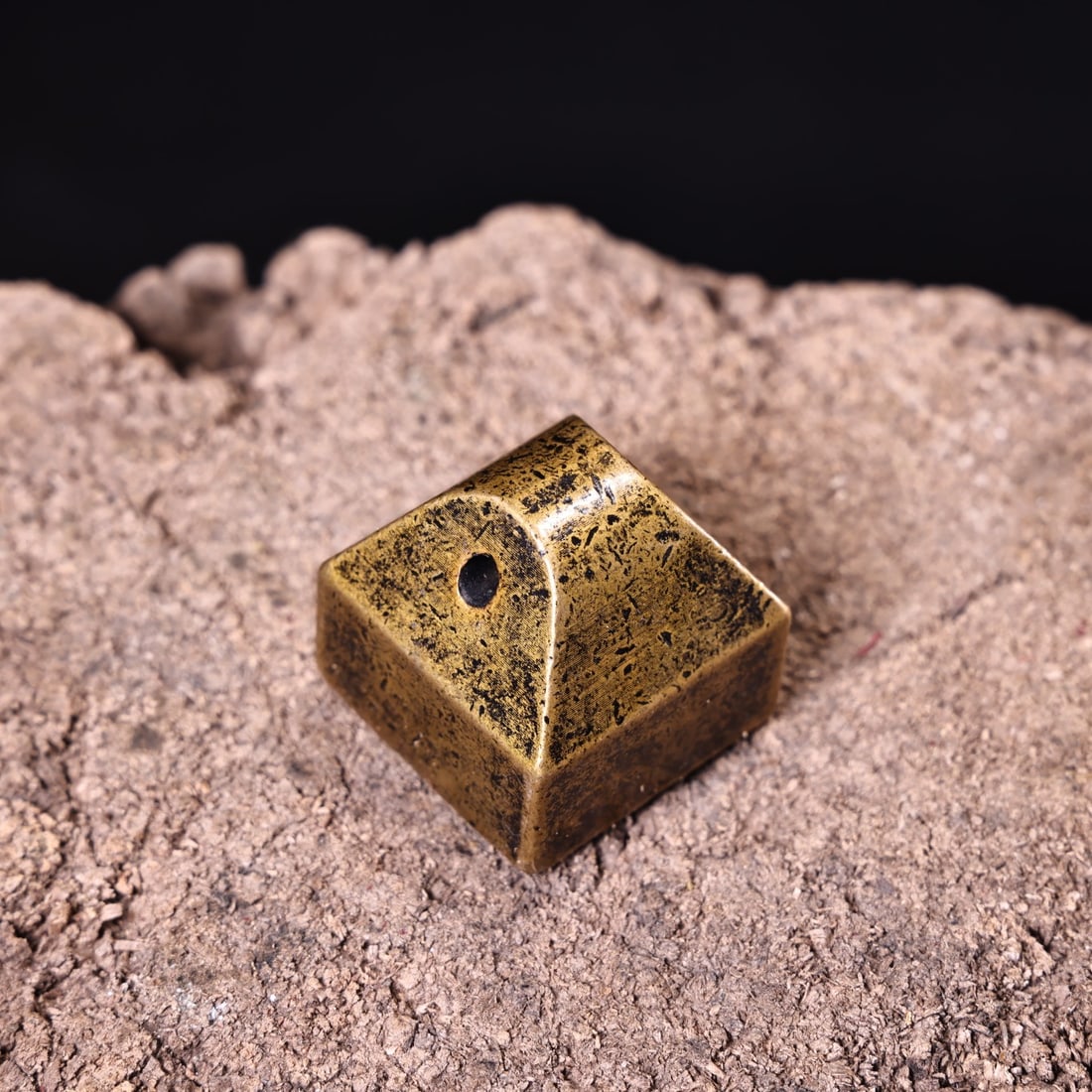 Vintage Brass Small Seal - 2