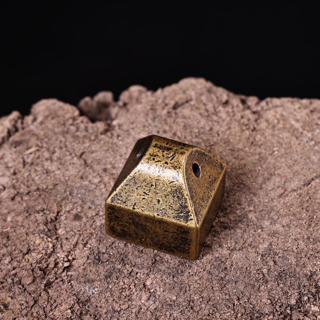 Vintage Brass Small Seal - 3