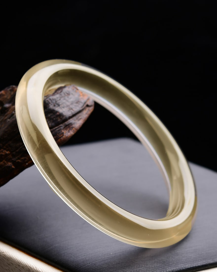 Inside Diameter 50mm Citrine Bracelet Bangle - 3