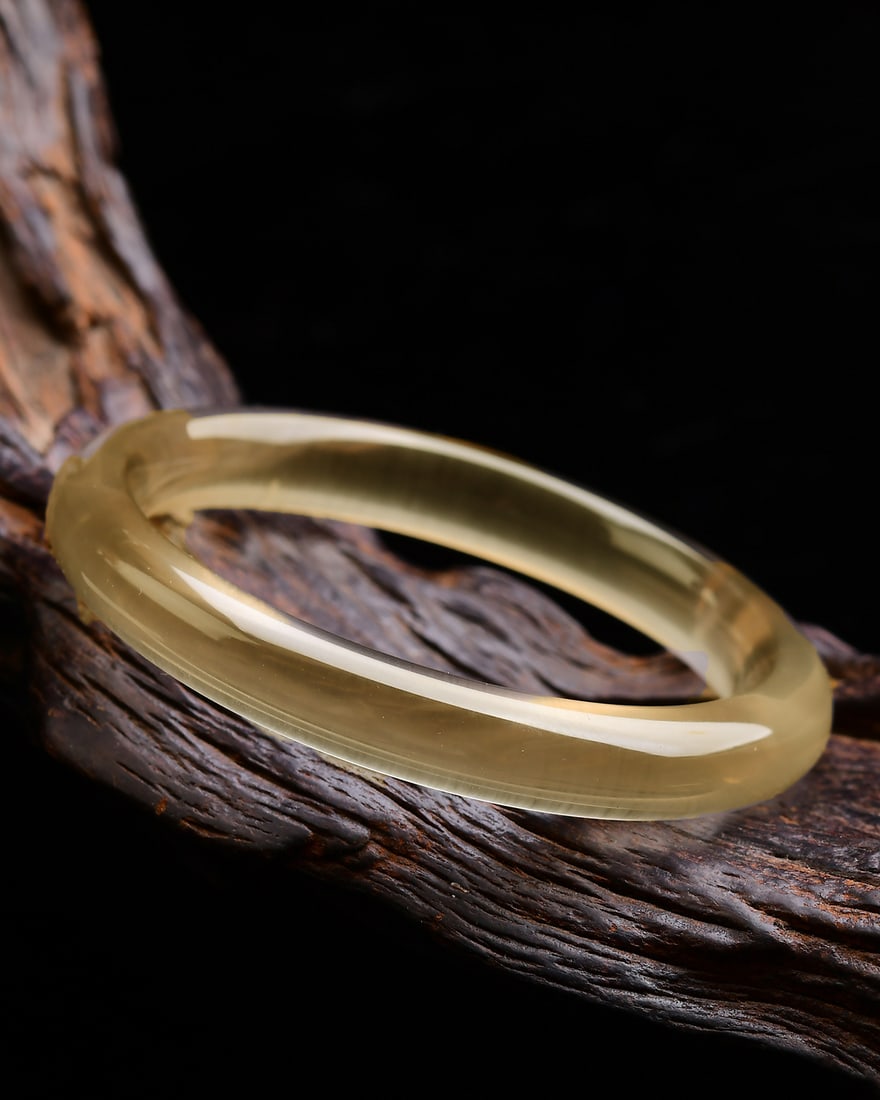 Inside Diameter 50mm Citrine Bracelet Bangle - 4
