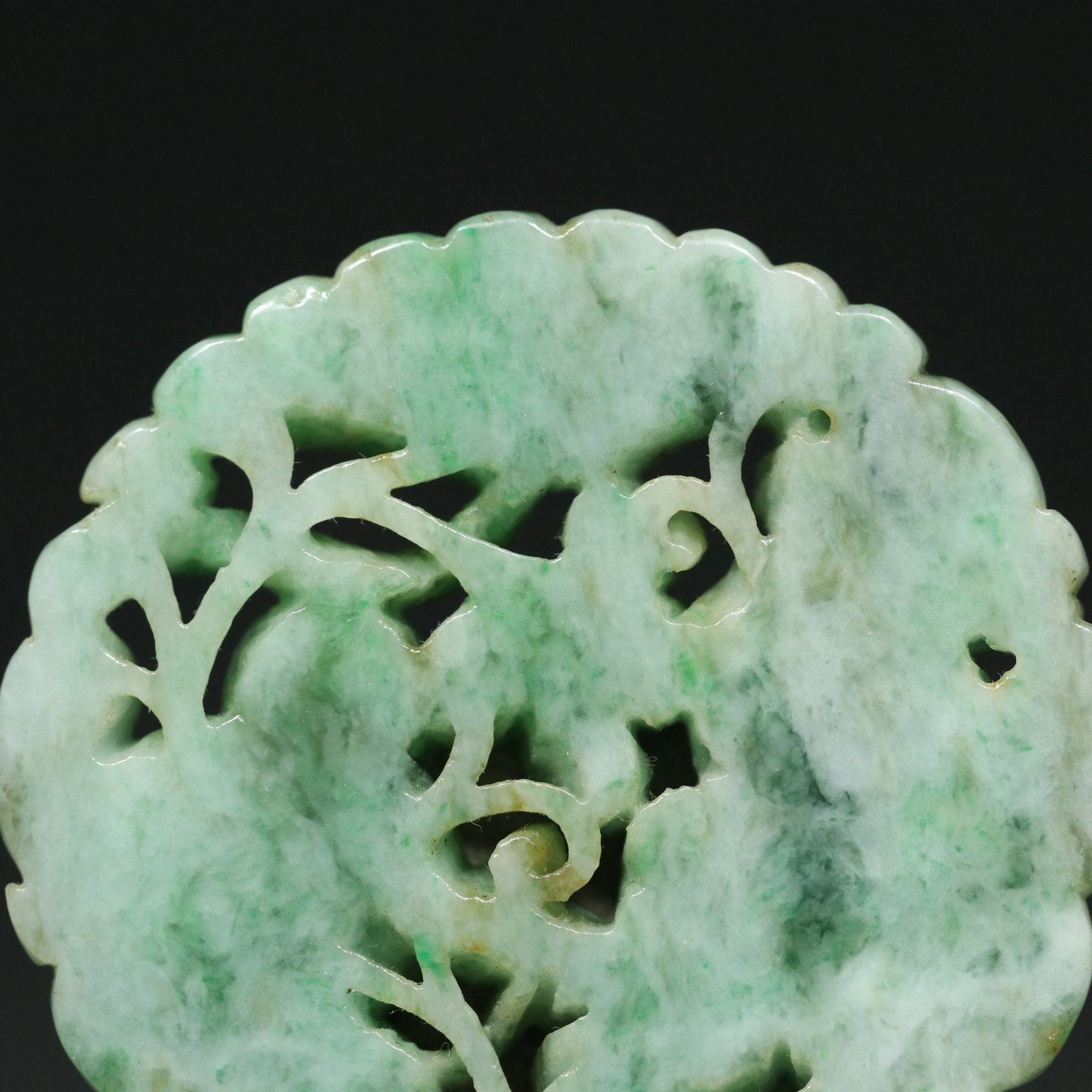 Jadeite Hand Carved Kids Pendant - 8